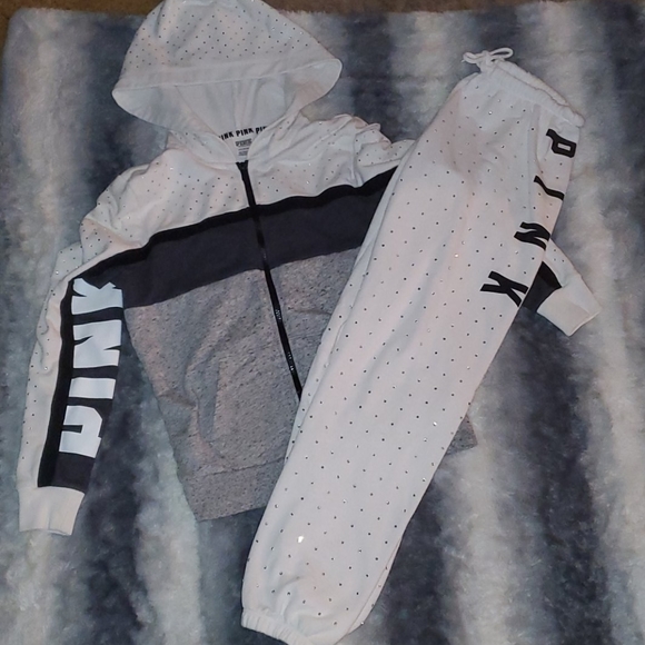 rhinestone sweatsuit